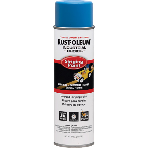 Peinture pour traçage de ligne &agrave; l'envers du syst&egrave;me S1600, Bleu, Canette a&eacute;rosol Distribution Élite MP