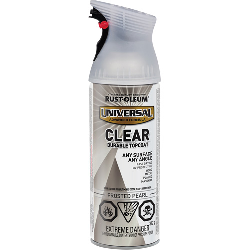 Couche de finition durable Universal, 312 g, Canette a&eacute;rosol, Perle givr&eacute;e Distribution Élite MP