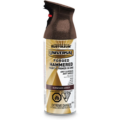 Couche de fond et peinture tout-en-un Universal, Ambre liss&eacute;, Martel&eacute;, Canette a&eacute;rosol Distribution Élite MP