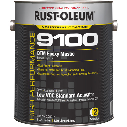 Activateur standard (250 COV) pour mastic &eacute;poxydique DTM du syst&egrave;me 9100, Gallon Distribution Élite MP