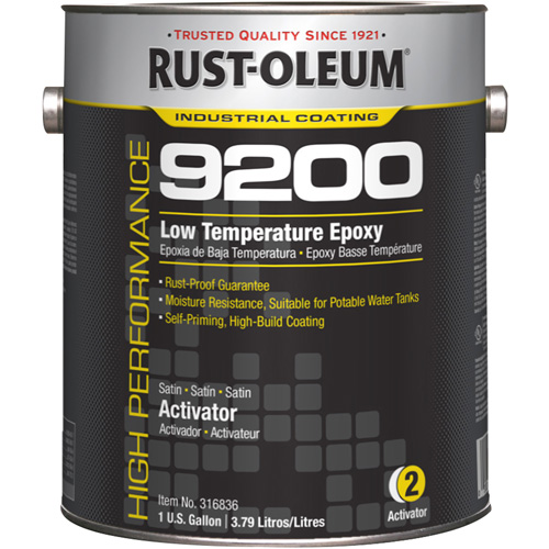 Activateur &agrave; basse temp&eacute;rature pour &eacute;poxy du syst&egrave;me 9200, Gallon Distribution Élite MP
