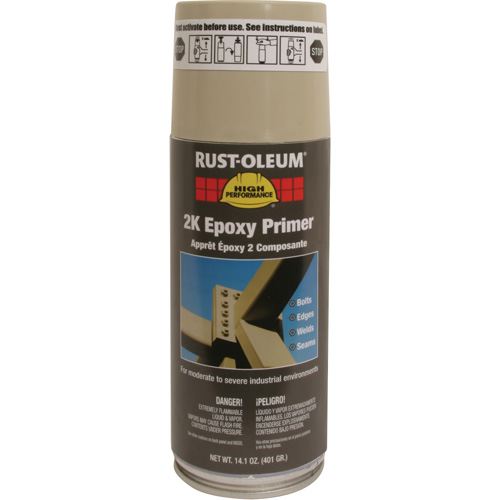 Appr&ecirc;t &eacute;poxydique 2K &agrave; haute performance en a&eacute;rosol du syst&egrave;me V2300, Beige, 14 oz, Canette a&eacute;rosol Distribution Élite MP