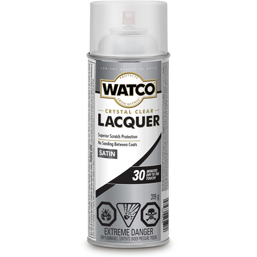 Watco&reg; Lacquer Wood Finish, 319 g, Clear, Satin Distribution Élite MP