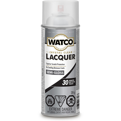 Watco&reg; Lacquer Wood Finish, 319 g, Clear, Semi-Gloss Distribution Élite MP
