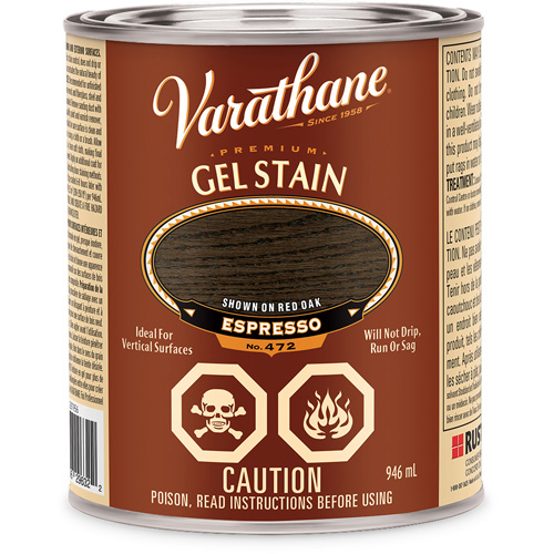 Varathane&reg; Premium Gel Stain, 946 ml, Espresso Distribution Élite MP
