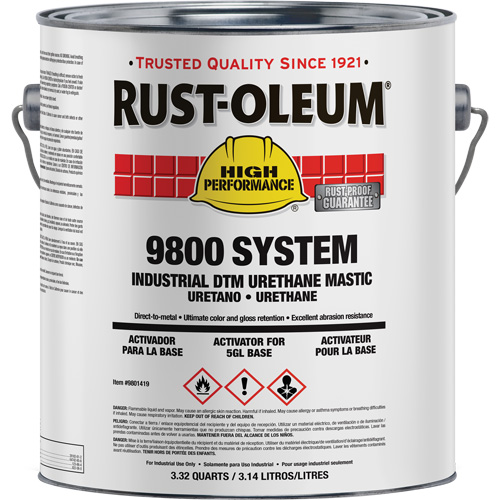 Activateur pour le syst&egrave;me de mastic &agrave; lur&eacute;thane 9800 DTM, 1 gal. Distribution Élite MP