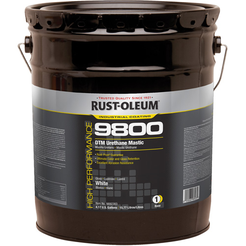 Syst&egrave;me de mastic &agrave; lur&eacute;thane 9800 DTM, 5 gal., Blanc, Tr&egrave;s brillant Distribution Élite MP