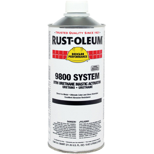 9800 System DTM Urethane Mastic Activator, 946 ml Distribution Élite MP