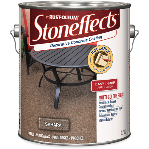 Rev&ecirc;tement de b&eacute;ton d&eacute;coratif Stoneffects, 3,78 L, Textur&eacute;, Beige Distribution Élite MP