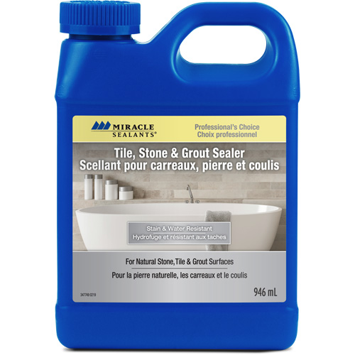 Scellant pour carreaux, pierres et coulis Miracle Sealants, Cruche Distribution Élite MP