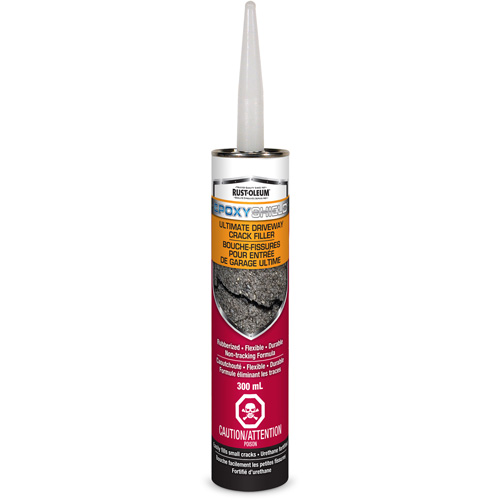Mat&eacute;riau de remplissage de fissures pour entr&eacute;es Ultimate EpoxyShield, Cartouche, Noir Distribution Élite MP