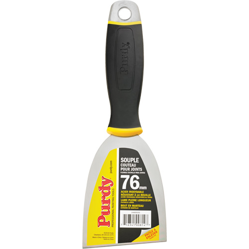 Premium Joint Knife, Stainless Steel Blade, 3" Wide, Plastic Handle Distribution Élite MP