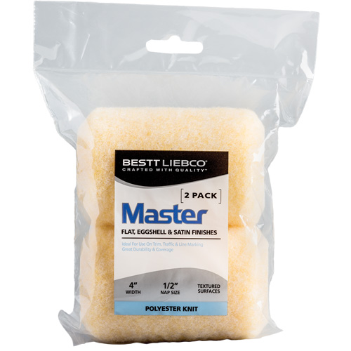 Master Trim and Traffic Roller Refill, 13 mm (1/2") Nap, 101.6 mm (4") L Distribution Élite MP