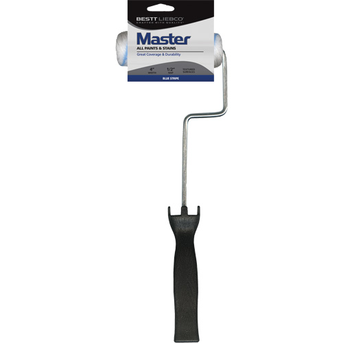 Master Blue Stripe Mini Roller Cover, 2 Pieces Distribution Élite MP