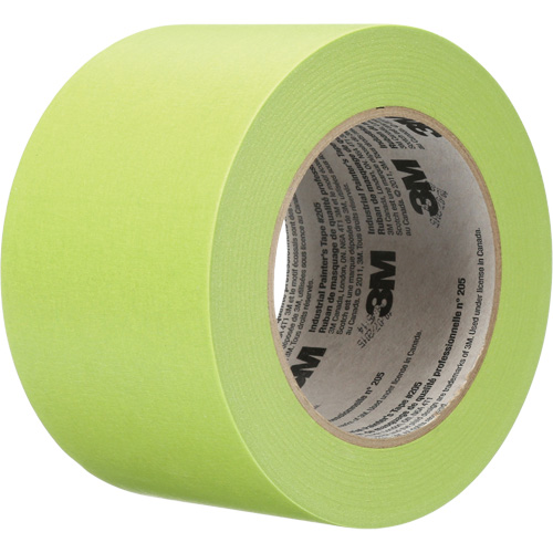 Industrial Painter's Tape 205, 72 mm (2-4/5") x 55 m (180'), Green Distribution Élite MP