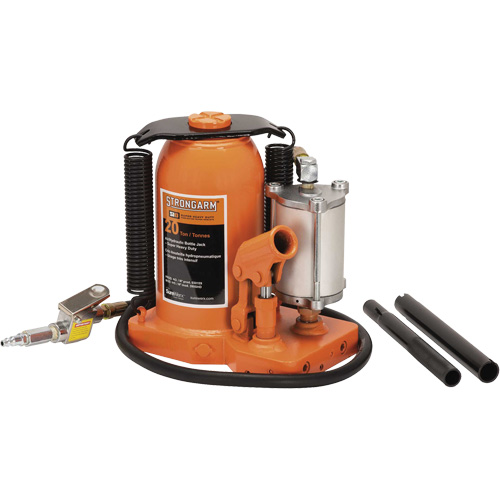 380C Cric-bouteille, 20 tonne(s), Air comprim&eacute;/hydraulique, 20-5/8" Hauteur &eacute;lev&eacute;e Distribution Élite MP