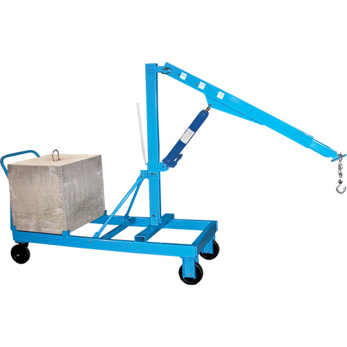 Floor Cranes - Reverse Boom, 8' Lift, 2000 lbs. (1 tons), 57" Arm, 78" H Distribution Élite MP