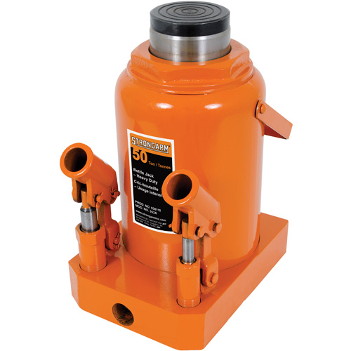 352A Cric-bouteille, 50 tonnes, Hydraulique &agrave; main, 19-3/4" Hauteur &eacute;lev&eacute;e Distribution Élite MP