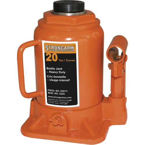 322A Bottle Jack, 20 Ton(s), 14-3/4" Raised Height Distribution Élite MP