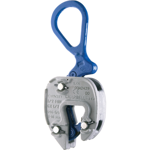Brides de levage GX, 6000 lb (3 tonnes) Charge d'utilisation max., 1/16" - 1" Ouverture des m&acirc;choires Distribution Élite MP