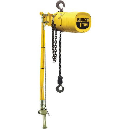 Palans pneumatiques Budgit s&eacute;rie 6000 Distribution Élite MP