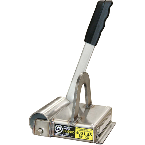 Basiclift Magnets, 400 lbs. (0.2 tons) Holding Cap., 7-1/2" L x 5-5/8" W x 5-1/2" H Distribution Élite MP