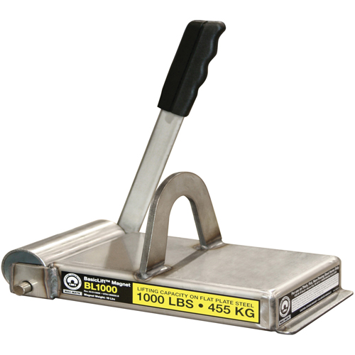&eacute;lectro-aimants de levage de base, Capacit&eacute; de retenue 1000 lb (0,5 tonne), 11" lo x 5-5/8" la x 5-1/2" h Distribution Élite MP