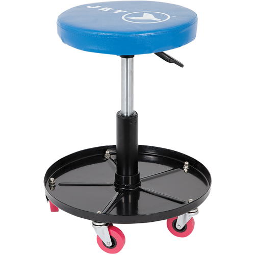 JMS-642A Si&egrave;ge roulant ajustable pour m&eacute;canicien, Vinyle, Bleu, Capacit&eacute; 300 lb Distribution Élite MP