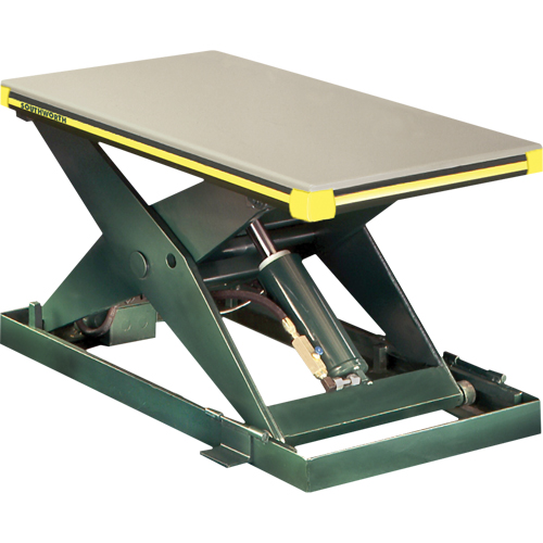 Table &eacute;l&eacute;vatrice hydraulique &agrave; ciseaux Backsaver, Acier, 24" la x 48" lo, Capacit&eacute; 2000 lb Distribution Élite MP