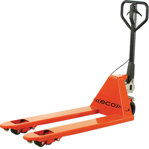 Transpalette &agrave; frein automobile ECO I-55, Acier, 48" lo x 27" la, Capacit&eacute; 5500 lb Distribution Élite MP