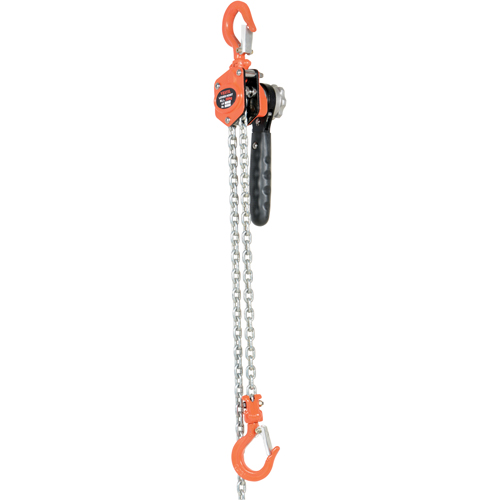Mini palan &agrave; levier, Lev&eacute;e 10', Cabacit&eacute; 500 lb (0,25 tonne), Chaîne en Acier Distribution Élite MP