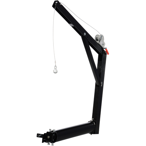 Grue &agrave; fl&egrave;che pour camion mont&eacute;e sur barre d''attelage, Capacit&eacute; de 600 lb (0,3 tonne), Limite de 84-5/8" Distribution Élite MP