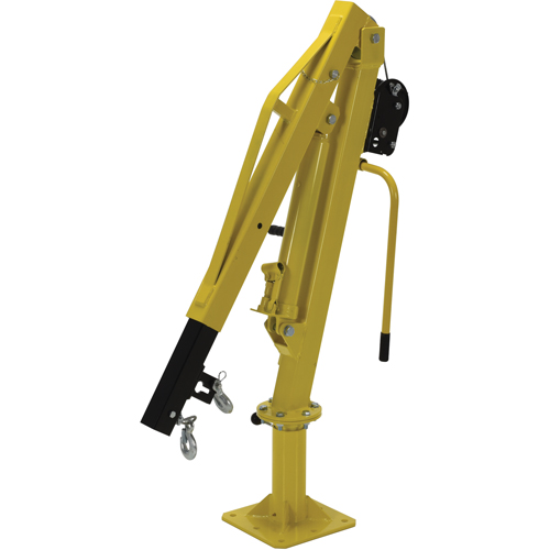Grue &agrave; fl&egrave;che pour camion actionn&eacute;e par treuil, Capacit&eacute; de 500 lb (0,25 tonne), Limite de 102' Distribution Élite MP