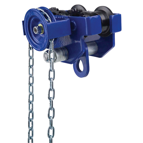 Geared Trolley, 1000 lbs. (0.5 tons) Capacity, 2-13/32" - 5" Distribution Élite MP