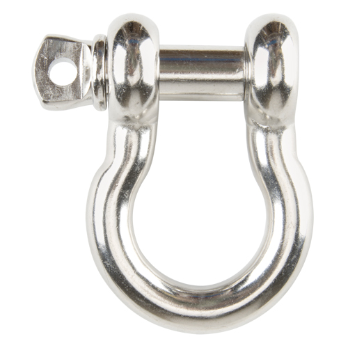 Screw Pin Anchor Shackle, 3/16", Screw Pin, Stainless Steel Distribution Élite MP