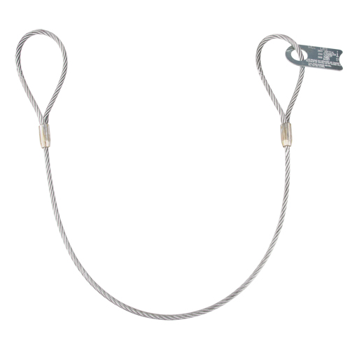 &eacute;lingue de levage &agrave; c&acirc;ble m&eacute;tallique - deux boucles, galvanis&eacute; Distribution Élite MP