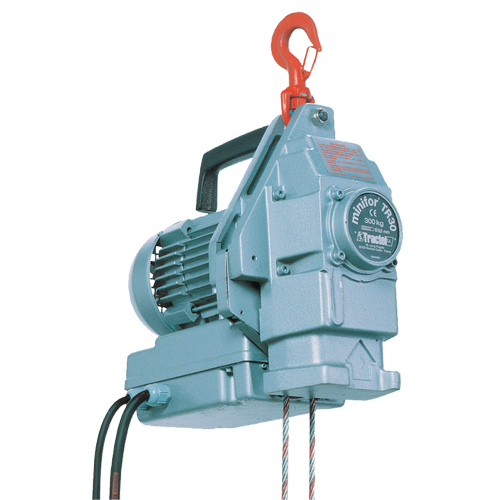Palan &eacute;lectrique portatif &agrave; c&acirc;ble d'acier Minifor TR30 Distribution Élite MP