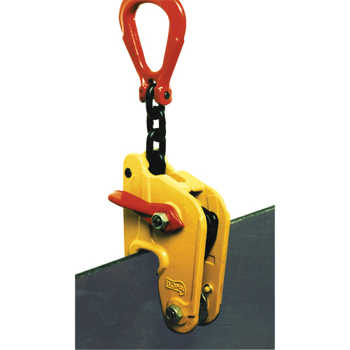 Topal Multiposition Self-Locking Plate Clamp NK1-0-20, 3300 lbs. (1.65 tons), 0" - 3/4" Jaw Opening Distribution Élite MP