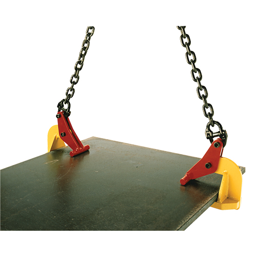 Topal Horizontal Lifting Plate Clamp TLH1 0-60, 2200 lbs. (1.1 tons) Limit, 0" - 2-3/8" Jaw Distribution Élite MP