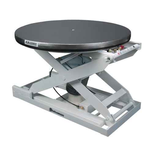 EZ Loader&reg; E Self-Levelling Pallet Positioner - Stainless Platform, 43" L x 43" W, 4000 lbs. Cap. Distribution Élite MP