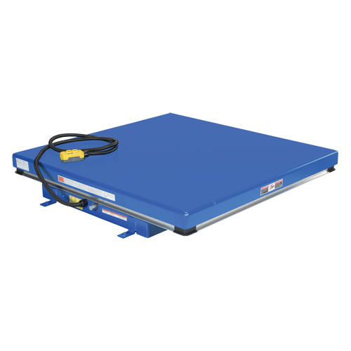 Hydraulic Scissor Lift Table, Steel, 48" L x 24" W, 3000 lbs. Cap. Distribution Élite MP