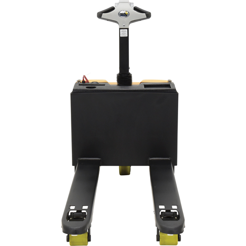 Transpalette &eacute;lectrique motoris&eacute; a/balance, Capacit&eacute; 3300 lb, 48" lo x 28,25" la Distribution Élite MP