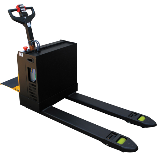 Transpalette &eacute;lectrique motoris&eacute; a/plateforme &agrave; conducteur debout, Capacit&eacute; 4500 lb, 48" lo x 30,25" la Distribution Élite MP