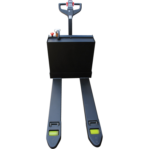 Transpalette &eacute;lectrique motoris&eacute; a/plateforme &agrave; conducteur debout, Capacit&eacute; 4500 lb, 48" lo x 30,25" la Distribution Élite MP