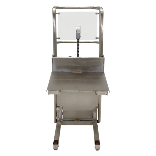 Hefti-Lift Load Stacker, Foot Pump Operated, 450 lbs. Capacity, 45-5/8" Max Lift Distribution Élite MP