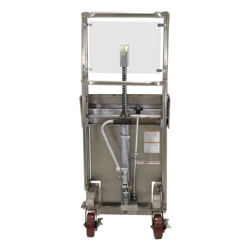 Hefti-Lift Load Stacker, Foot Pump Operated, 450 lbs. Capacity, 45-5/8" Max Lift Distribution Élite MP