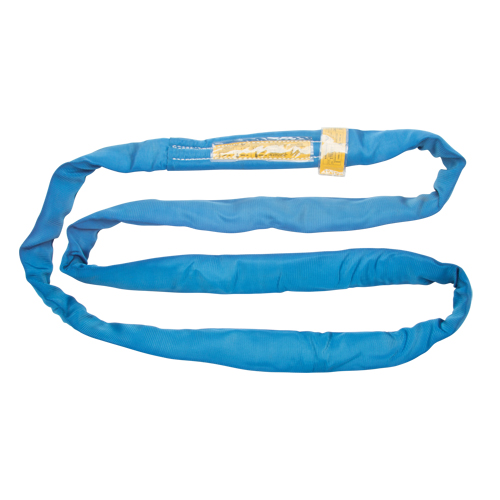 Polyester Round Sling, Blue, 4" W x 6' L, 23000 lbs. Vertical Load Distribution Élite MP