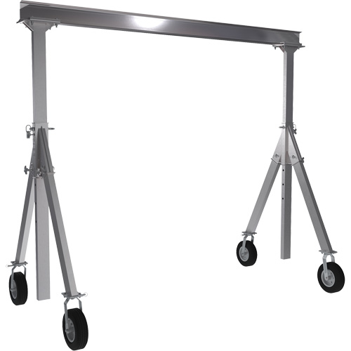 Grue-portique ajustable en aluminium, 10' lo, Capacit&eacute; 1500 lb (0,75 tonne) Distribution Élite MP