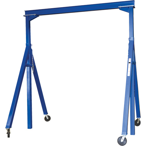 Grue-portique ajustable en acier, 10' lo, Capacit&eacute; 2000 lb (1 tonne) Distribution Élite MP