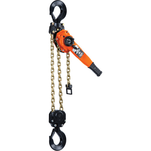 Series 653-A Ratchet Lever Hoist, 5' Lift, 12000 lbs. (6 tons) Capacity, Steel Chain Distribution Élite MP